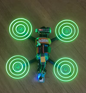 Rc Remo Hobby - Gemfan-Moonlight LED adereços, Hélice Suit, 3