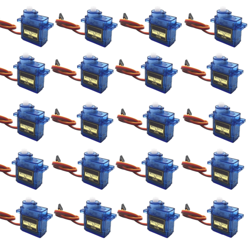 Rc Hobby Grade - 2/4/8/20 pçs sg90 9g micro servo