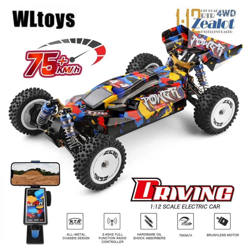 Rc Hobby Grade Car - WLtoys 124017 124007 75 km/h rtr