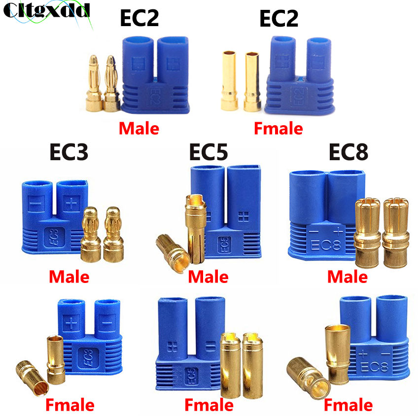 Rc Hobby Grade - EC2 EC5 EC3 EC8 Banana Plug