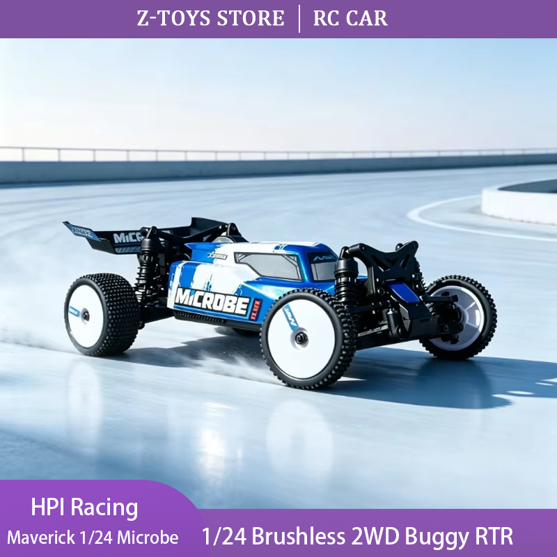 Rc Hobby Grade Car - HPI Maverick 1/24 MICROBE Brushless 2WD
