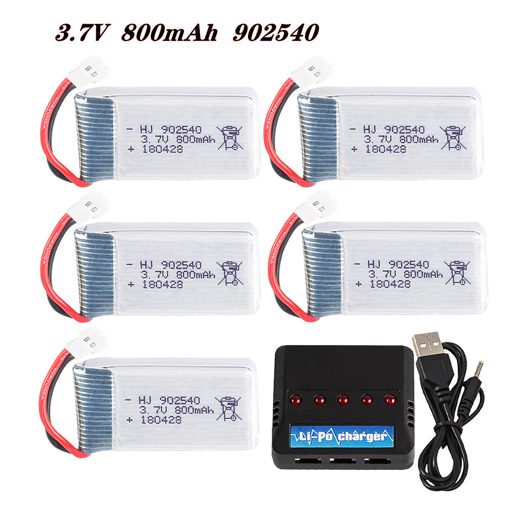 Rc Hobby Parts - Bateria lipo 3.7v 800mah 902540 25c