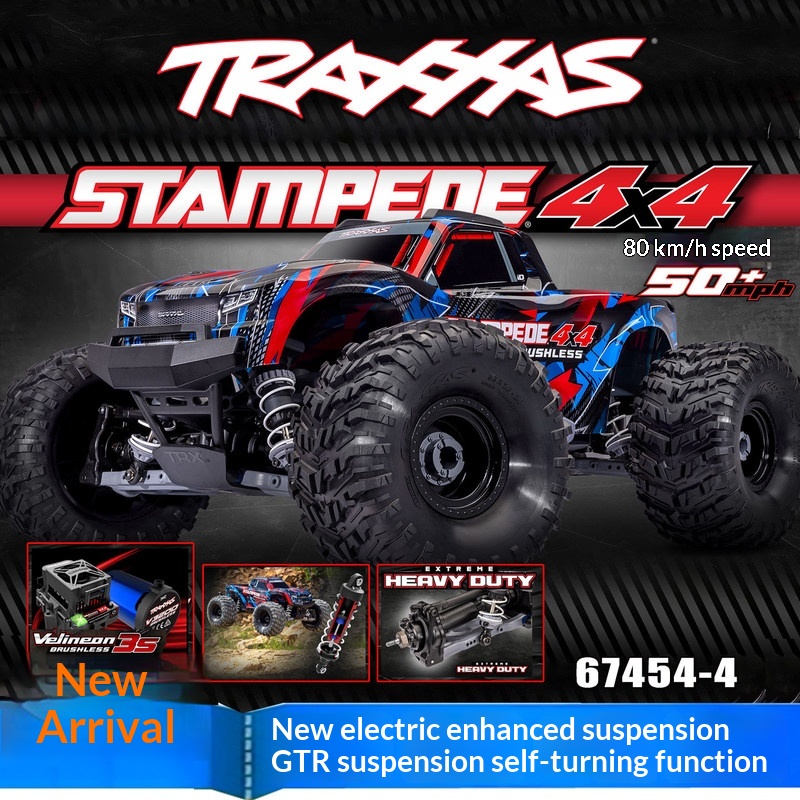 Rc Hobby Monster Truck - Stampede 4x4 1/10 Caminhão Monstro RC