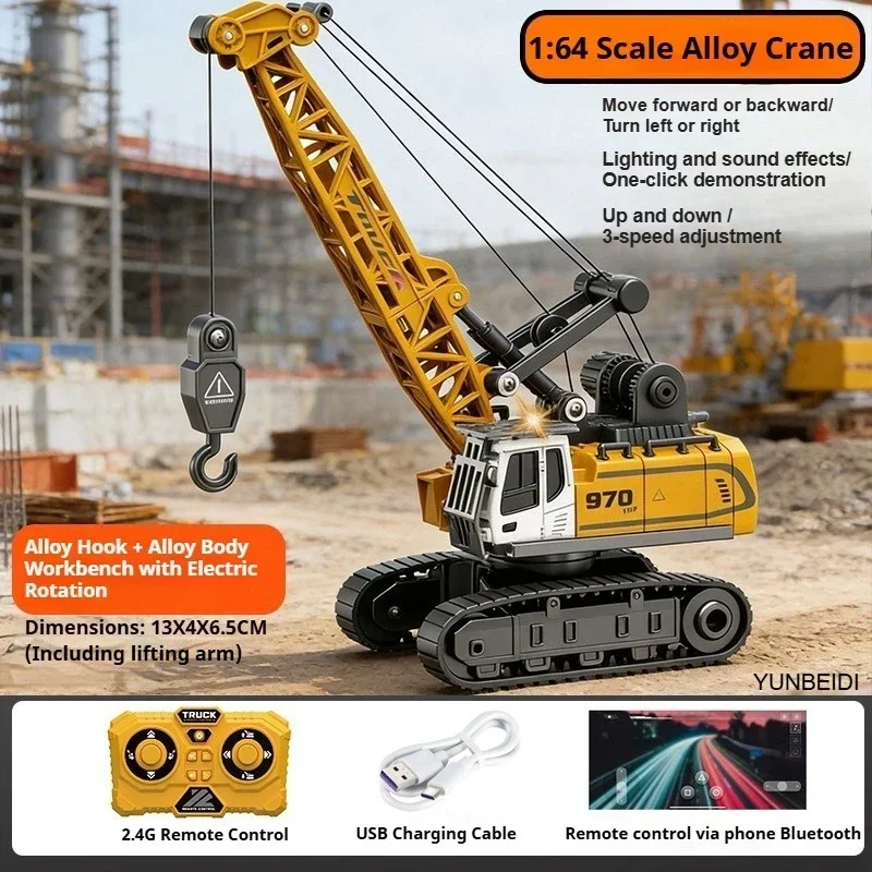 Mini Carro de Liga Metálica RC - Rc Excavator Hobby avaliação e preço
