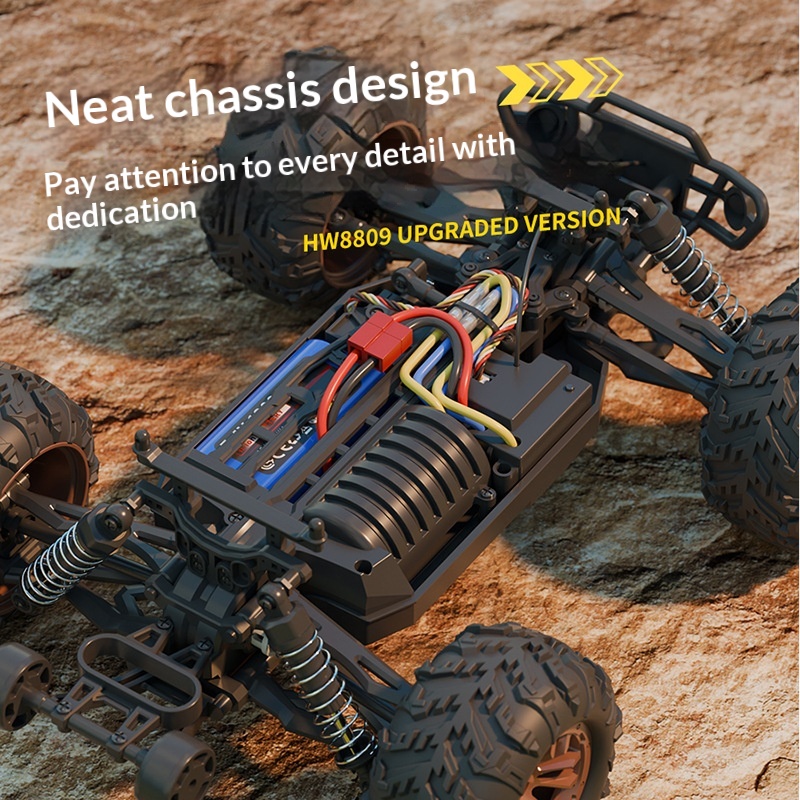 Caminhão Monstro RC 4x4 Brushl - Rc Hobby Monster Truck avaliação e preço