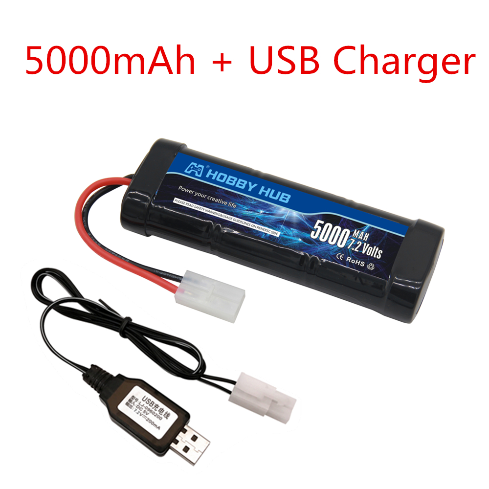Pacote de bateria ni-mh 7.2v 5 - Rc Hobby Grade Car avaliação e preço