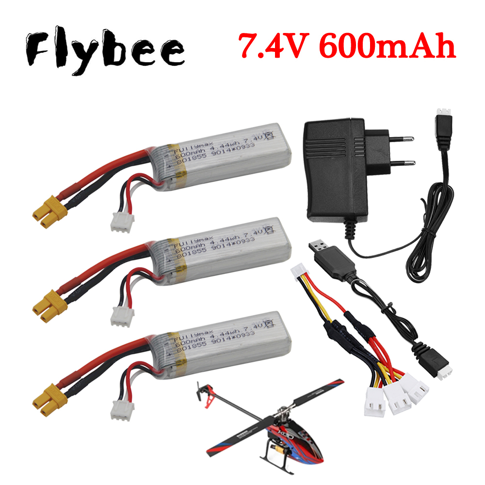 Bateria lipo de 7.4v 600mah +  - Rc Hobby Parts avaliação e preço