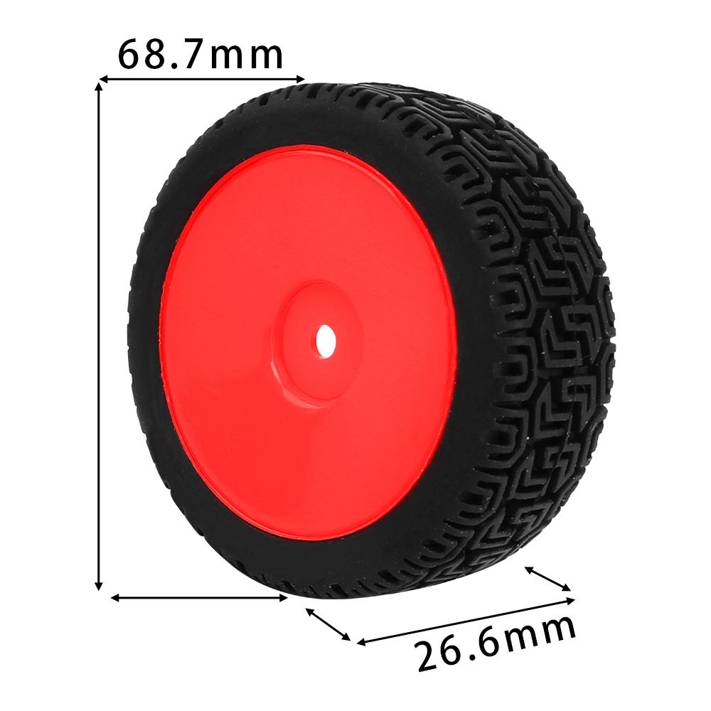 4 Pneus de Borracha com Aros d - Rc Tire Foam Insert avaliação e preço