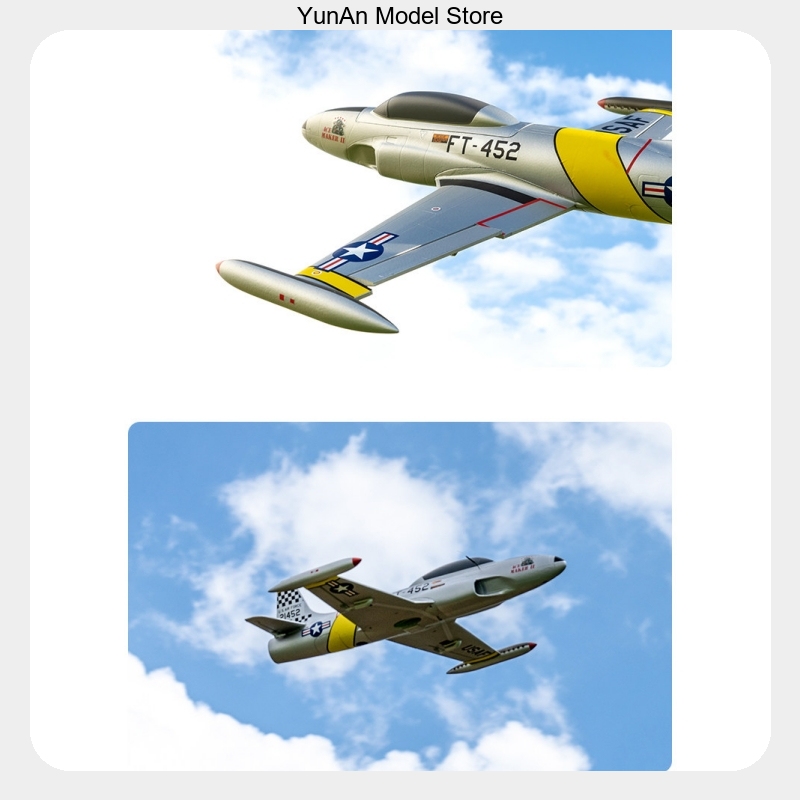 Avião RC a jato T-33 T33 50mm  - Rc Hobby Park avaliação e preço