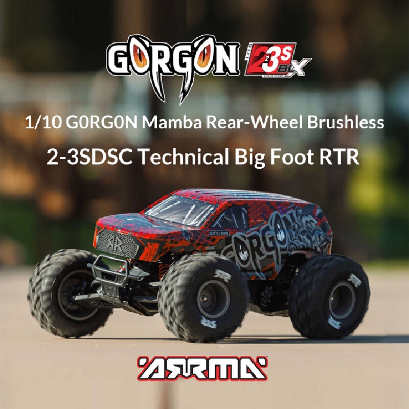 Arrma Gorgon RTR Brushless RC  - Rc Hobby Monster Truck avaliação e preço
