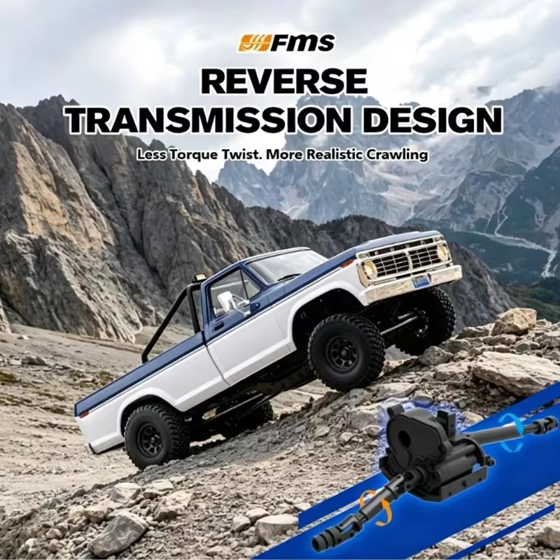 FMS 1:18 FCX18 II F‑100 Brushe - Rc Hobby Grade Car avaliação e preço