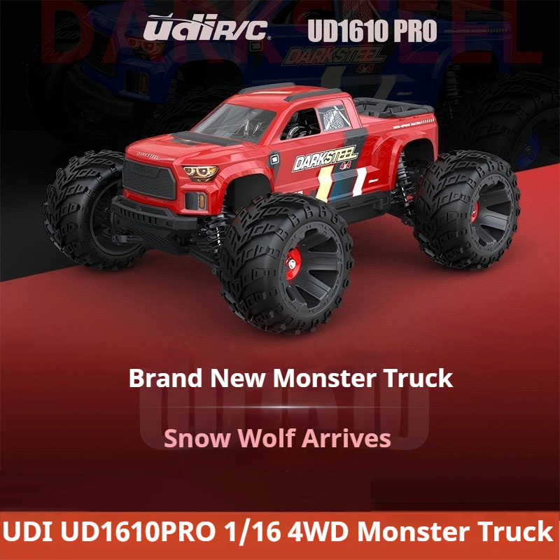Carro RC UDIRC UD1610PRO 1/16  - Rc Hobby Monster Truck avaliação e preço