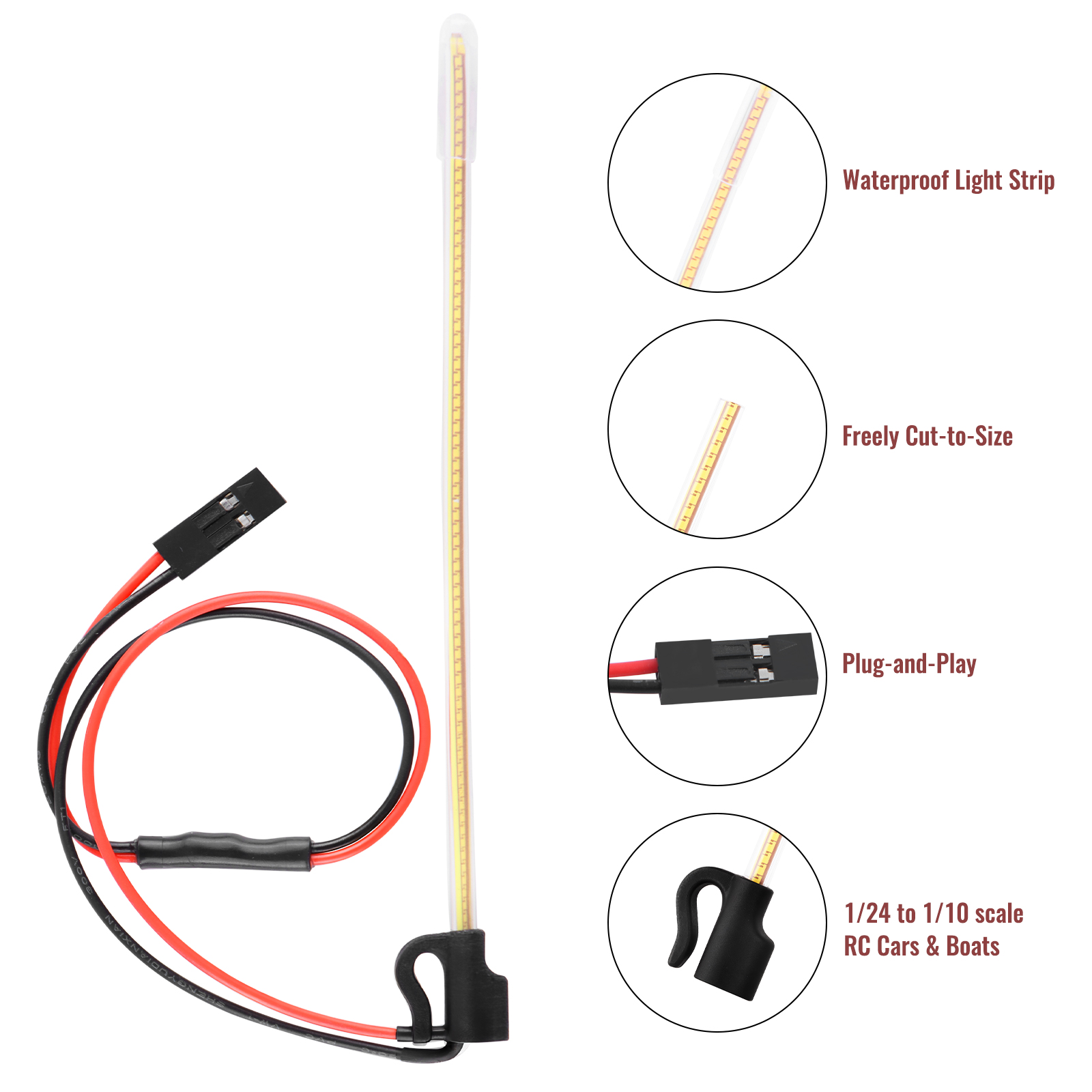 ModRax 2PCS Luzes LED para Ant - Led Light Kit Rc avaliação e preço