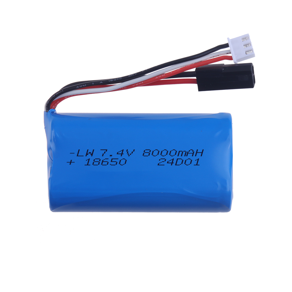 Bateria (5500 Plug) 18650 7.4V - Rc Hobby Parts avaliação e preço