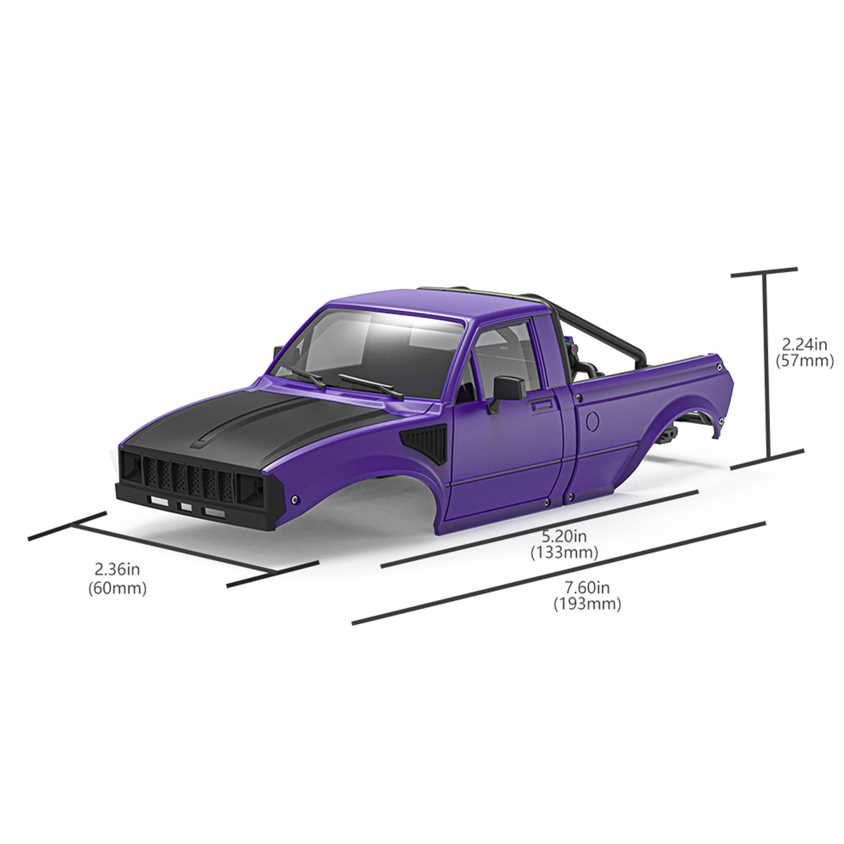 Carcaça Rígida para Pickup IR6 - Body Shell Rc avaliação e preço